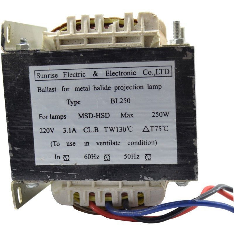 Triton Blue BL250 - Balastro para Lámparas de Descarga MSD/HSD de 250W - Tempo Shop