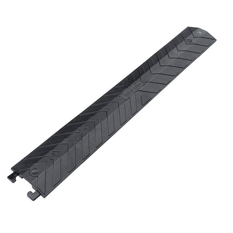 Triton Blue CB1 – Pasacables de 1 canal (914 × 135 × 21 mm) negro, caucho vulcanizado y superficie antideslizante - Tempo Sho