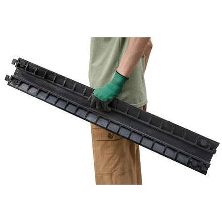 Triton Blue CB1 – Pasacables de 1 canal (914 × 135 × 21 mm) negro, caucho vulcanizado y superficie antideslizante - Tempo Sho