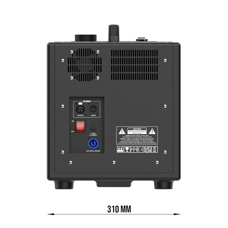 Triton Blue Draco 1500 LF - Máquina de Humo Bajo Ultrasónica de 1500W - Tempo Shop