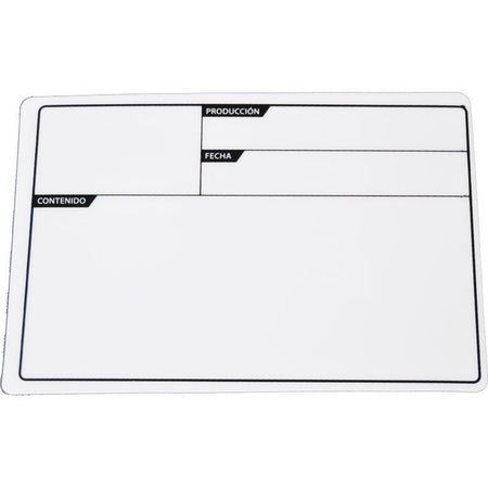 Triton Blue Etiqueta Adhesiva 220 x 150 mm - Identificación Profesional para Flightcase - Tempo Shop