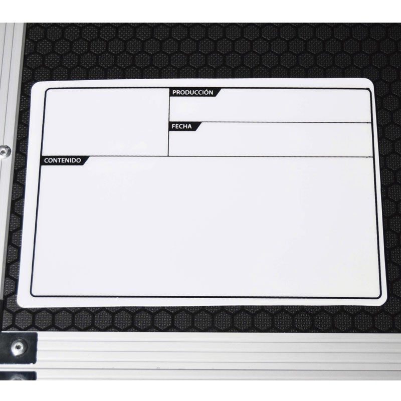 Triton Blue Etiqueta Adhesiva 220 x 150 mm - Identificación Profesional para Flightcase - Tempo Shop