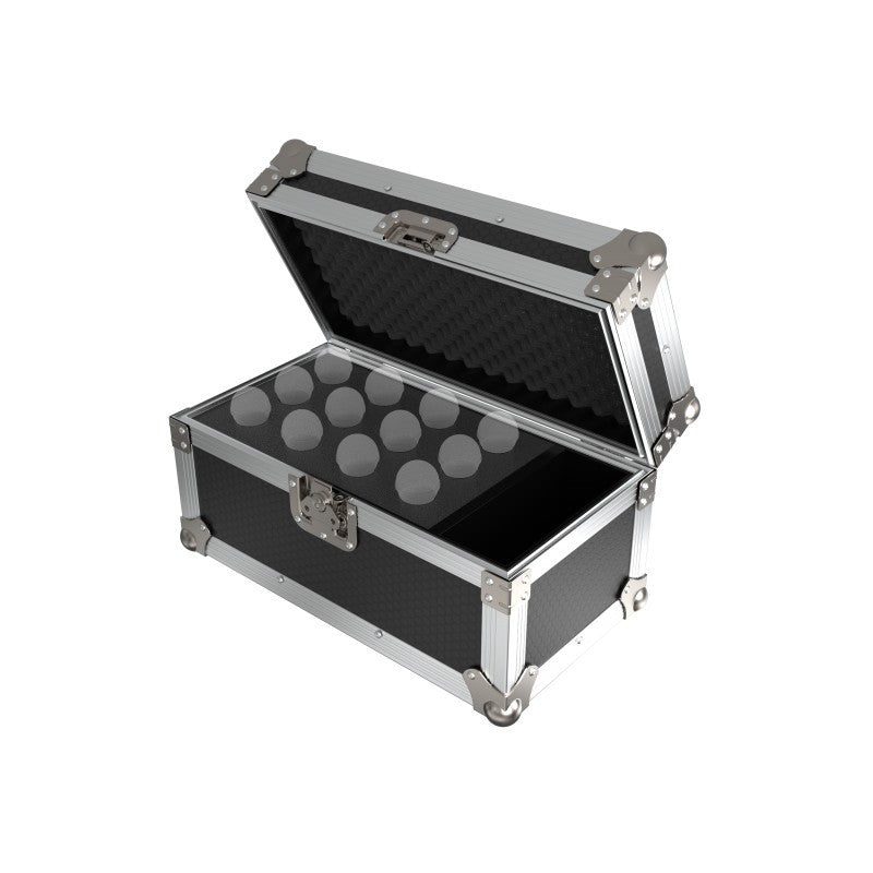 Triton Blue FC 12M - Flightcase para 12 micrófonos - Tempo Shop