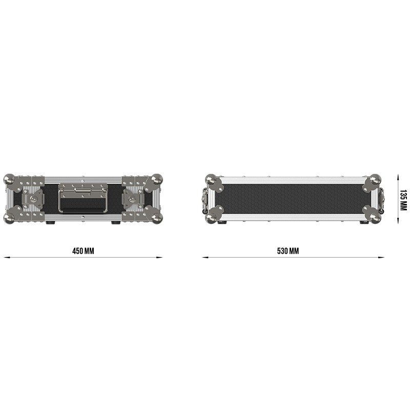 Triton Blue FC-M RACK 2U - Flightcase Profesional para Micrófonos Inalámbricos - Tempo Shop