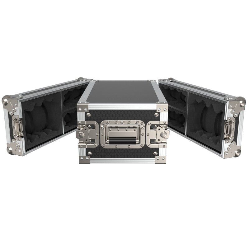 Triton Blue FC-M RACK 4U - Flight Case Profesional para Sistemas de Microfonía Inalámbrica - Tempo Shop