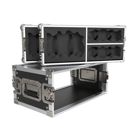 Triton Blue FC-M RACK 4U - Flight Case Profesional para Sistemas de Microfonía Inalámbrica - Tempo Shop