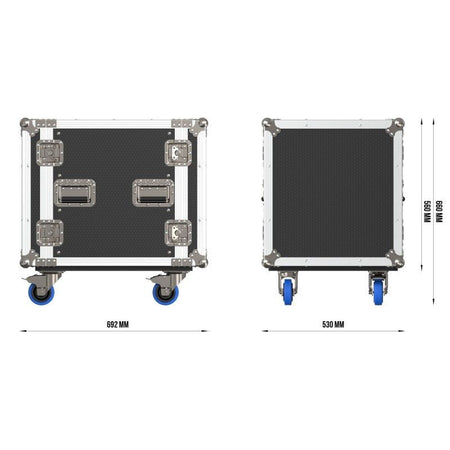 Triton Blue FC Rack 12U - Flightcase Rack 19 Pulgadas - Tempo Shop