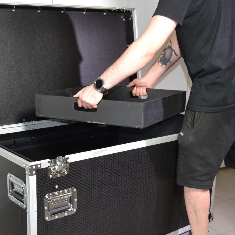 Triton Blue FC6 - Flightcase de Transporte Profesional 120x60x60 cm - Tempo Shop