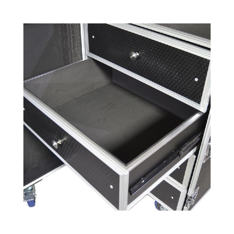 Triton Blue FCX4 - Flightcase Profesional de Trabajo con 4 Cajones - Tempo Shop