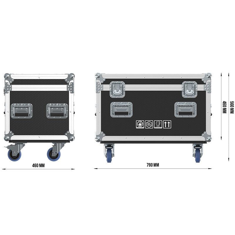 Triton Blue Flight Case para 2 Neptune 400 IP65 - Protección Profesional para Giras e Instalaciones - Tempo Shop