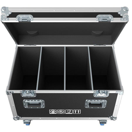 Triton Blue Flightcase para 4 x Neptune 200 - Protección Profesional para Paneles LED - Tempo Shop
