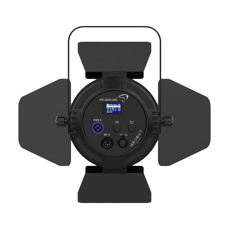 Triton Blue FR-3200-050 Stellar 50 – Fresnel LED bicolor 50 W (3200–6500 K) con zoom manual 10°–35°, lente 150 mm e incluye v