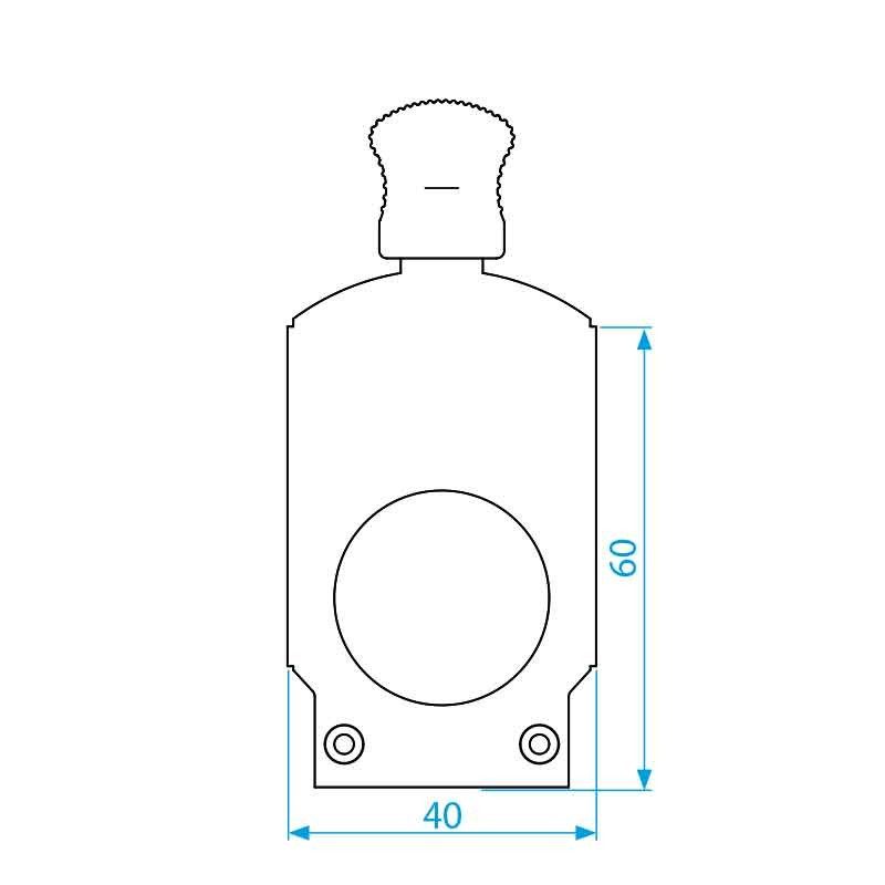 Triton Blue GOBO60IP - Portagobos para Proyector Horizon R4 IP - Tempo Shop