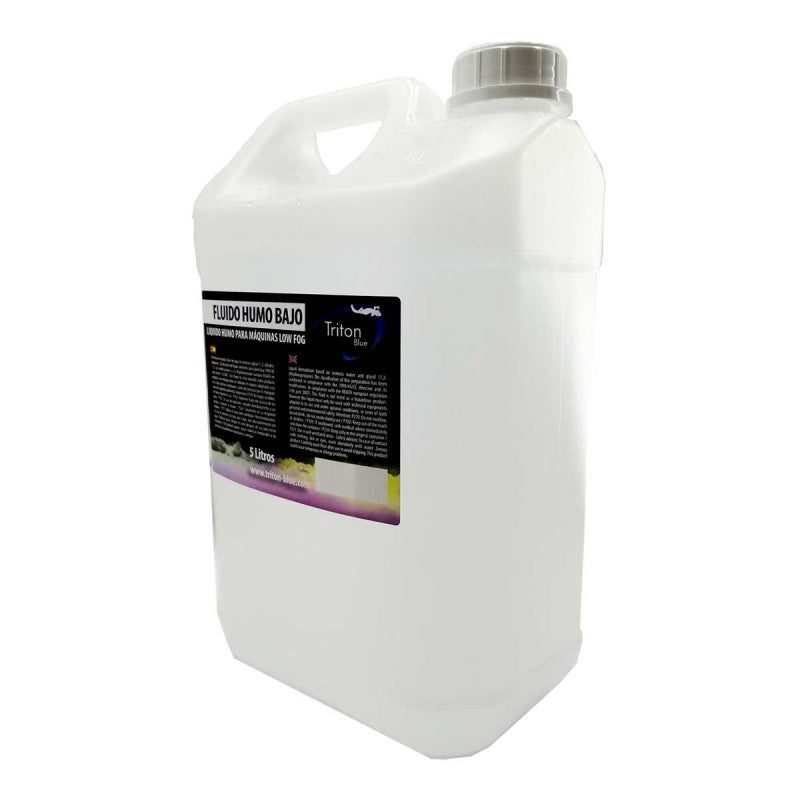 Triton Blue Hydra FFF5 (832-1072) - Fluido Low Fog neutro 5 L para máquinas de humo bajo - Tempo Shop