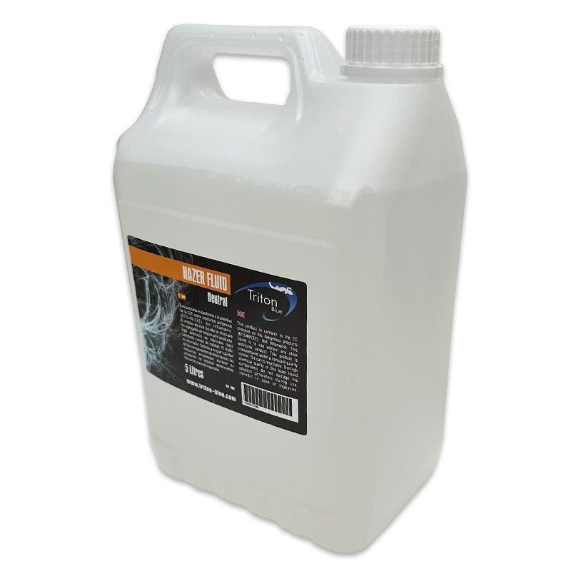 Triton Blue Hydra NHF5 (832-1062) - Fluido Hazer neutro 5 L para máquinas de niebla continua - Tempo Shop