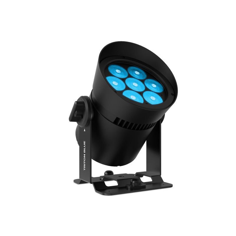 Triton Blue HYDRO B140 - Proyector LED RGBL 7x20W con Batería y Protección IP65 - Tempo Shop