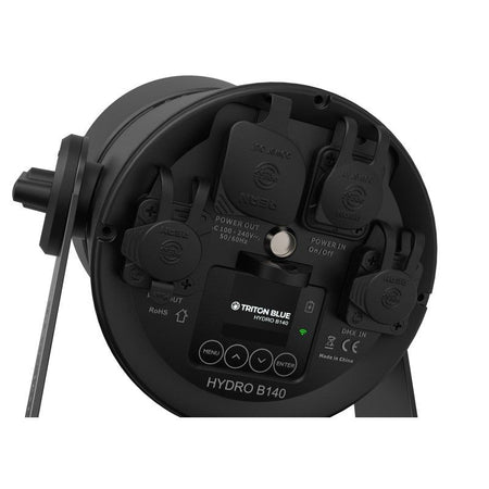 Triton Blue HYDRO B140 - Proyector LED RGBL 7x20W con Batería y Protección IP65 - Tempo Shop