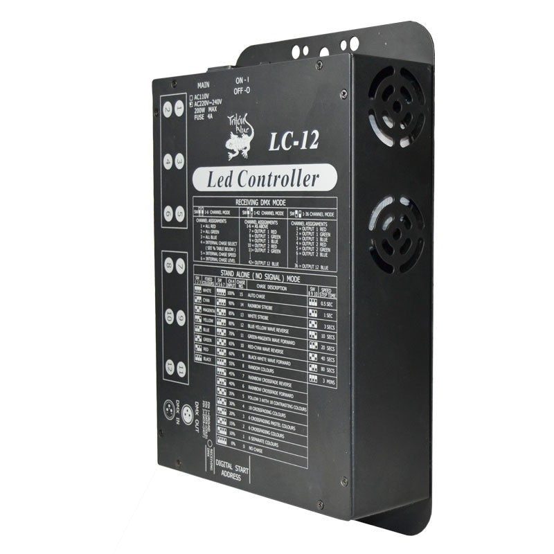 Triton Blue LED LC-12 - Controlador DMX para 12 Paneles - Tempo Shop