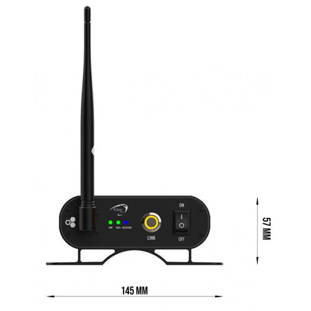 Triton Blue LR100-DMX-T - Transmisor DMX Inalámbrico con Tecnología LumenRadio - Tempo Shop