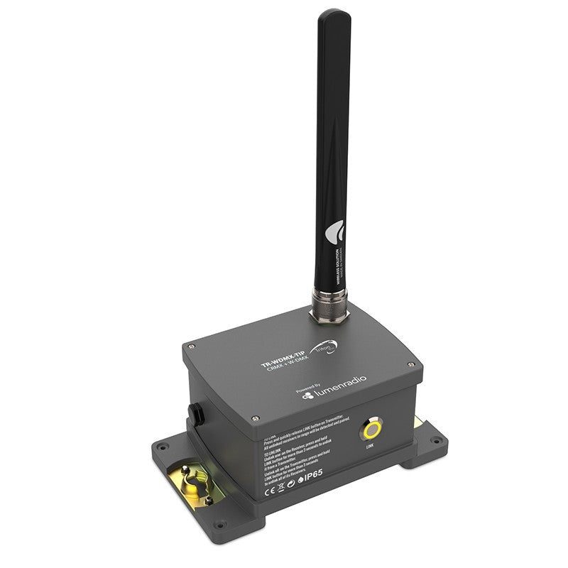 Triton Blue LR100-DMX-TIP - Transmisor DMX Inalámbrico IP65 con Tecnología LumenRadio - Tempo Shop