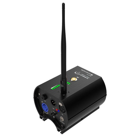 Triton Blue LR100-SPLITTER-6 - Splitter y Receptor DMX Inalámbrico de 6 Salidas con Tecnología LumenRadio - Tempo Shop