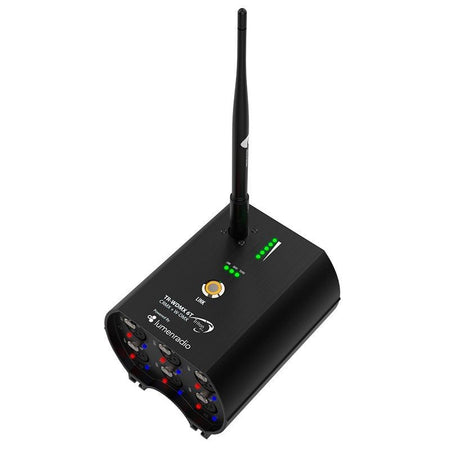Triton Blue LR100-SPLITTER-6 - Splitter y Receptor DMX Inalámbrico de 6 Salidas con Tecnología LumenRadio - Tempo Shop