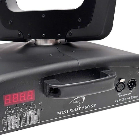 Triton Blue MINI250SP - Cabeza móvil Spot 250 W con gobos rotatorios y prisma de 3 caras (MSR 250/2, sin lámpara) - Tempo Sho