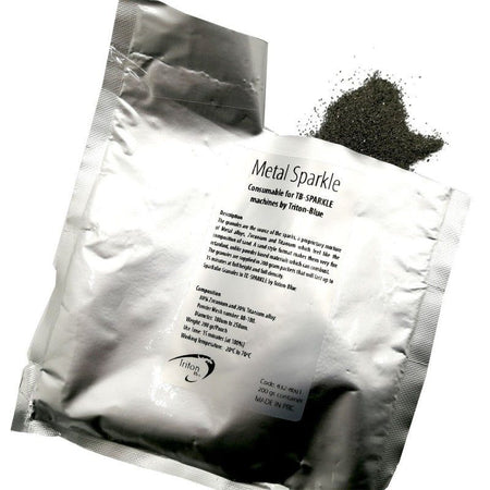 Triton Blue MS200 (Ref. 832-8001) - Sobre de 200 g de gránulos metálicos para máquinas TB-SPARKLE - Tempo Shop
