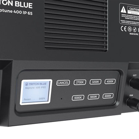 Triton Blue Neptune 400 IP65 - Panel LED Soft Profesional RGB+WW+CW - Tempo Shop