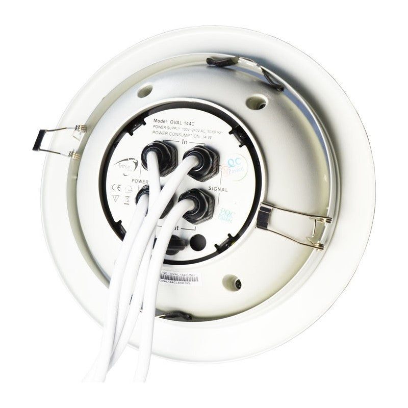Triton Blue OVAL 144C - Foco LED Empotrable RGB Decorativo - Tempo Shop
