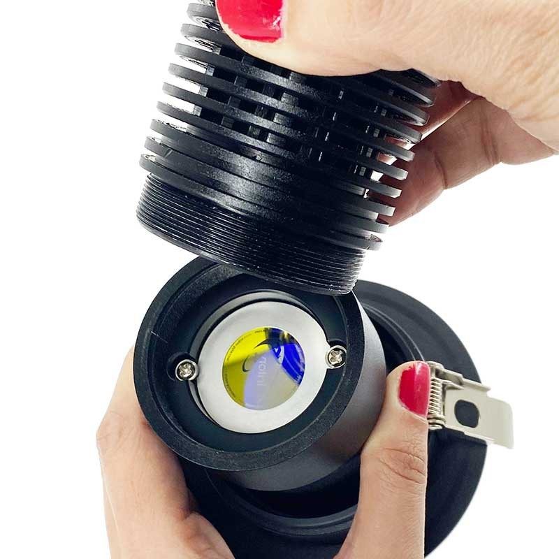 Triton Blue PG15STE Horizon 15E - Proyector de Gobos LED 15W Empotrable - Tempo Shop