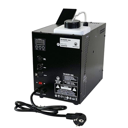 Triton Blue Polaris 950 (TR-HAZER-1000) - Máquina hazer profesional 1000 W con DMX de 2 canales y caudal de 68 m³/min - Tempo