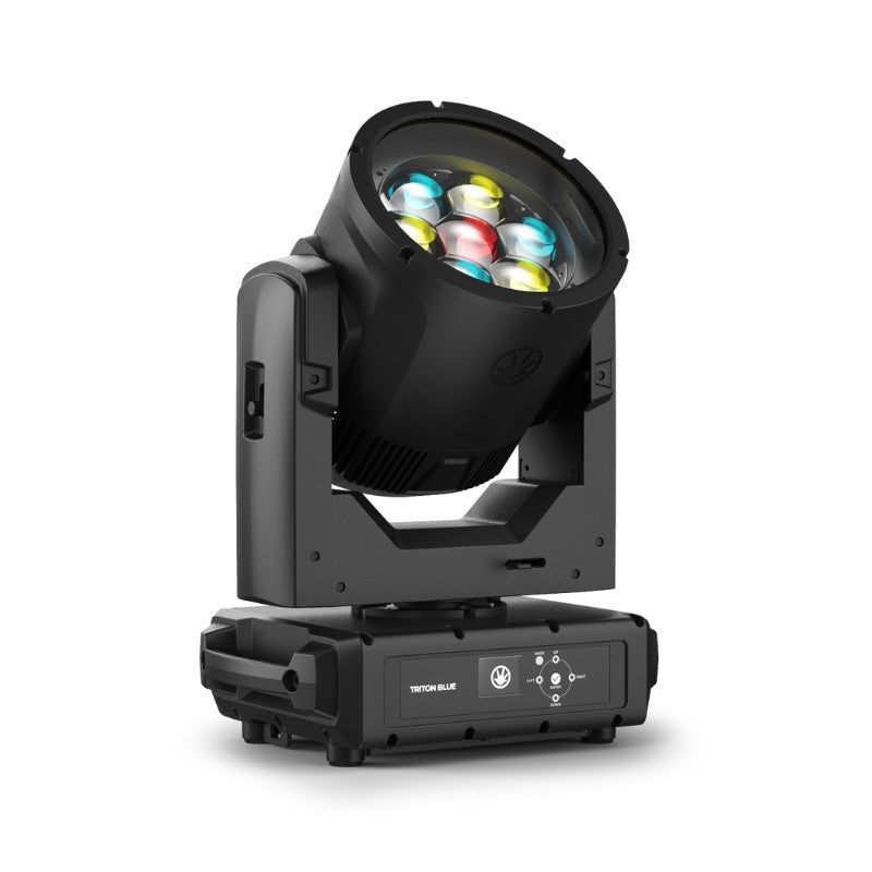 Triton Blue Python W7 (PHYTON 420) – Cabeza móvil wash IP65 7×60W RGBW con zoom 4°–54° y control ArtNet/sACN/KlingNet - Tempo