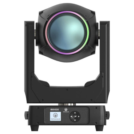 Triton Blue Q-BEAM200 (Orion B200) - Cabeza móvil BEAM LED 200 W con LED Ring y haz de 2,5° (enfoque electrónico) - Tempo Sho
