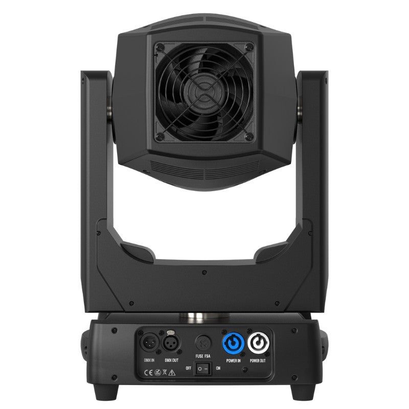 Triton Blue Q-BEAM200 (Orion B200) - Cabeza móvil BEAM LED 200 W con LED Ring y haz de 2,5° (enfoque electrónico) - Tempo Sho