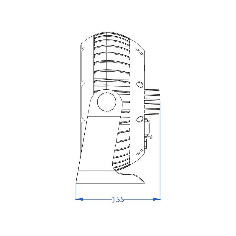 Triton Blue Q-PI1219 Aqua Meteor 228 - PAR Wash IP65 19×12 W RGBW 26° con control individual por LED - Tempo Shop