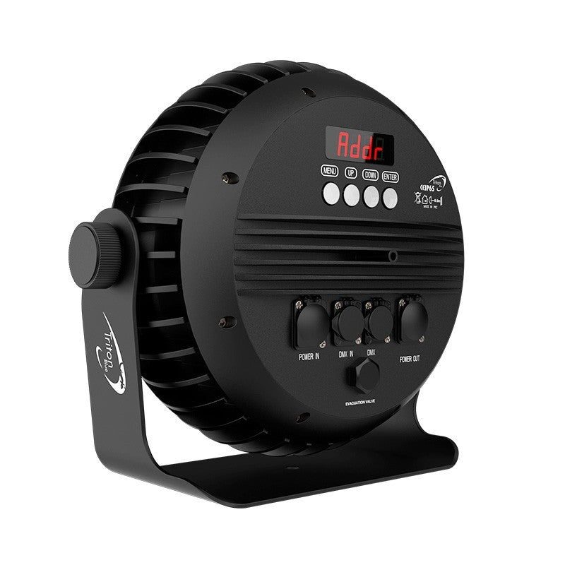 Triton Blue Q-PI1219 Aqua Meteor 228 - PAR Wash IP65 19×12 W RGBW 26° con control individual por LED - Tempo Shop