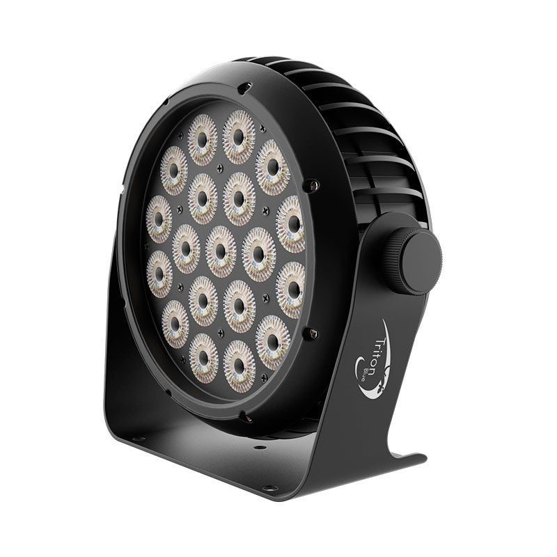 Triton Blue Q-PI1219 Aqua Meteor 228 - PAR Wash IP65 19×12 W RGBW 26° con control individual por LED - Tempo Shop