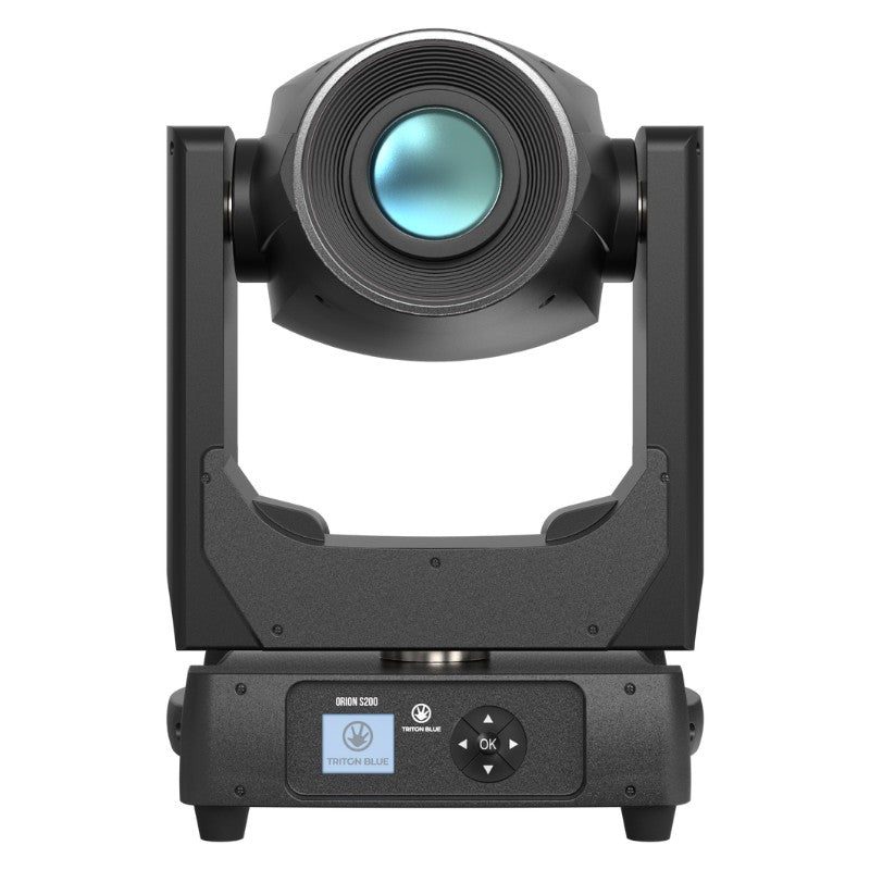 Triton Blue Q-SPOT200 (Orion S200) - Cabeza móvil Spot LED 200 W con LED Ring y haz de 15° (enfoque electrónico) - Tempo Shop