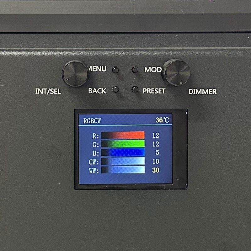 Triton Blue RGB2356-1400 Neptune - Panel LED Profesional RGB+WW+CW de Alta Potencia - Tempo Shop