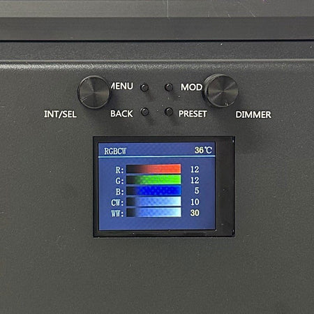 Triton Blue RGB2356-1400 Neptune - Panel LED Profesional RGB+WW+CW de Alta Potencia - Tempo Shop