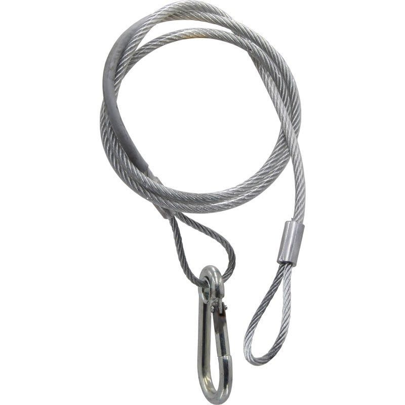 Triton Blue SC 580 S - Cable de Seguridad de Acero 80 cm con Funda PVC - Tempo Shop