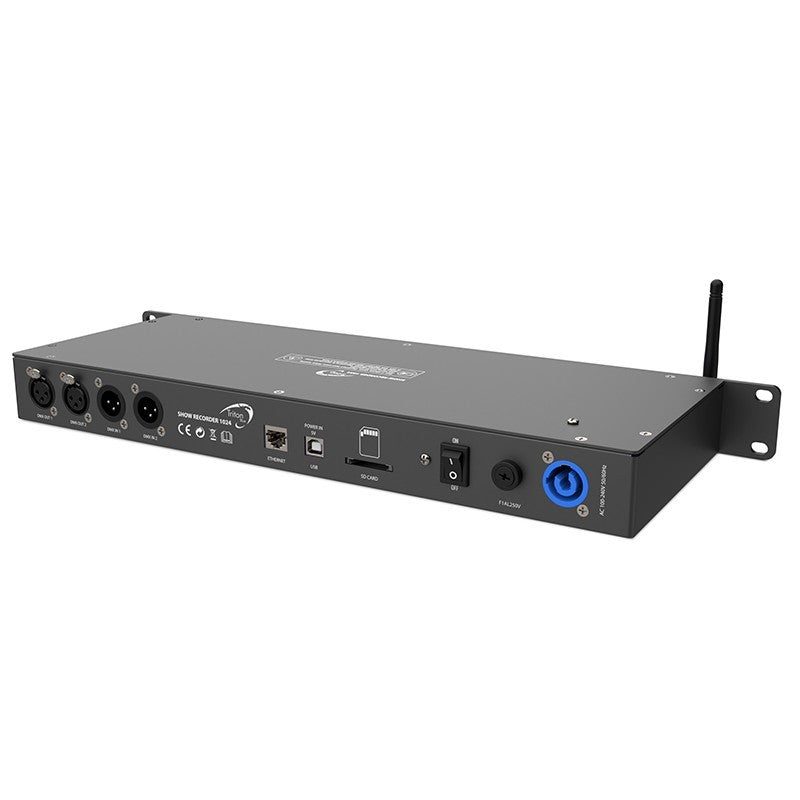 Triton Blue SHOW-REC-1024 - TRITON-BLUE Space 1024 DMX ARTNET GRABADOR + CONSOLA - Tempo Shop