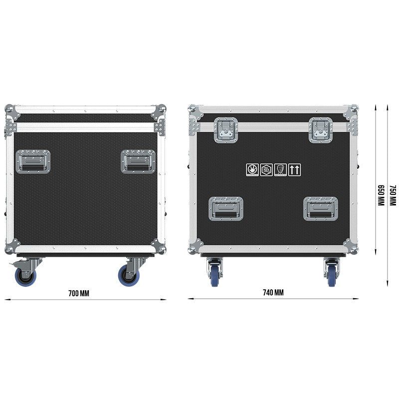 Triton Blue Stellar 400 FC - Flightcase Profesional para 4 Proyectores Stellar 400 - Tempo Shop