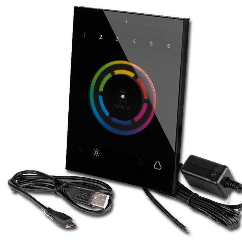 Triton Blue STICK-CW4 - Panel Táctil DMX Universal de 1024 Canales con WiFi - Tempo Shop