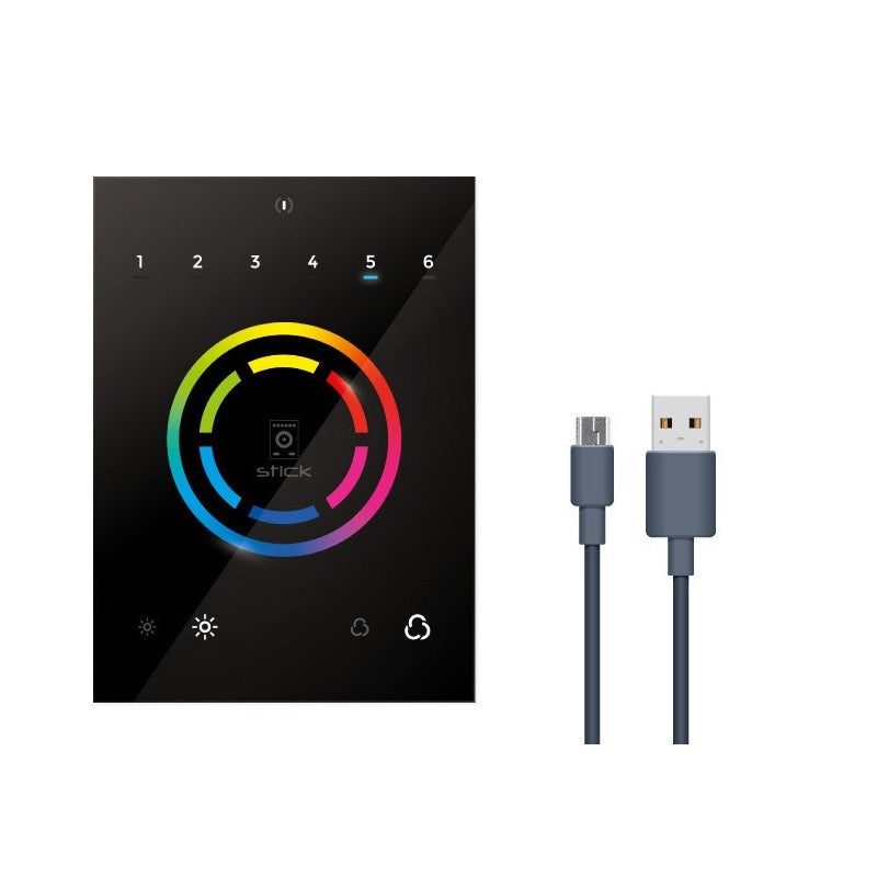 Triton Blue STICK-CW4 - Panel Táctil DMX Universal de 1024 Canales con WiFi - Tempo Shop