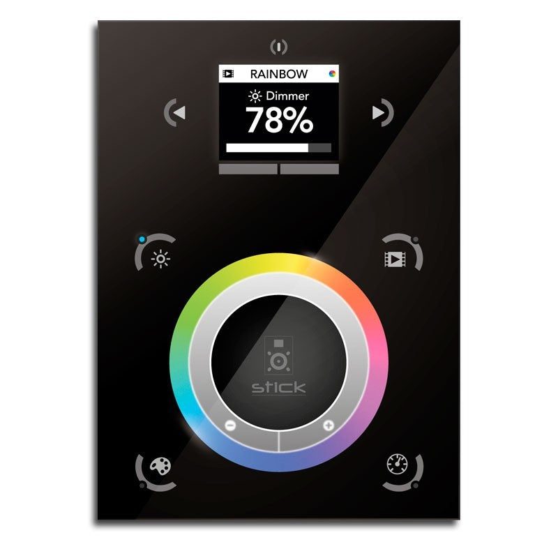 Triton Blue STICK-DE3 - UNIVERSAL PANEL TACTIL 1024 CH.Ethernet, multizona, pantalla color 500 escenas 10 zonas - Tempo Shop