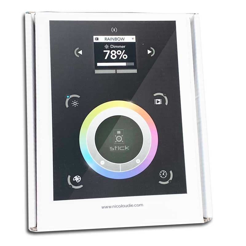 Triton Blue STICK-DE3 - UNIVERSAL PANEL TACTIL 1024 CH.Ethernet, multizona, pantalla color 500 escenas 10 zonas - Tempo Shop