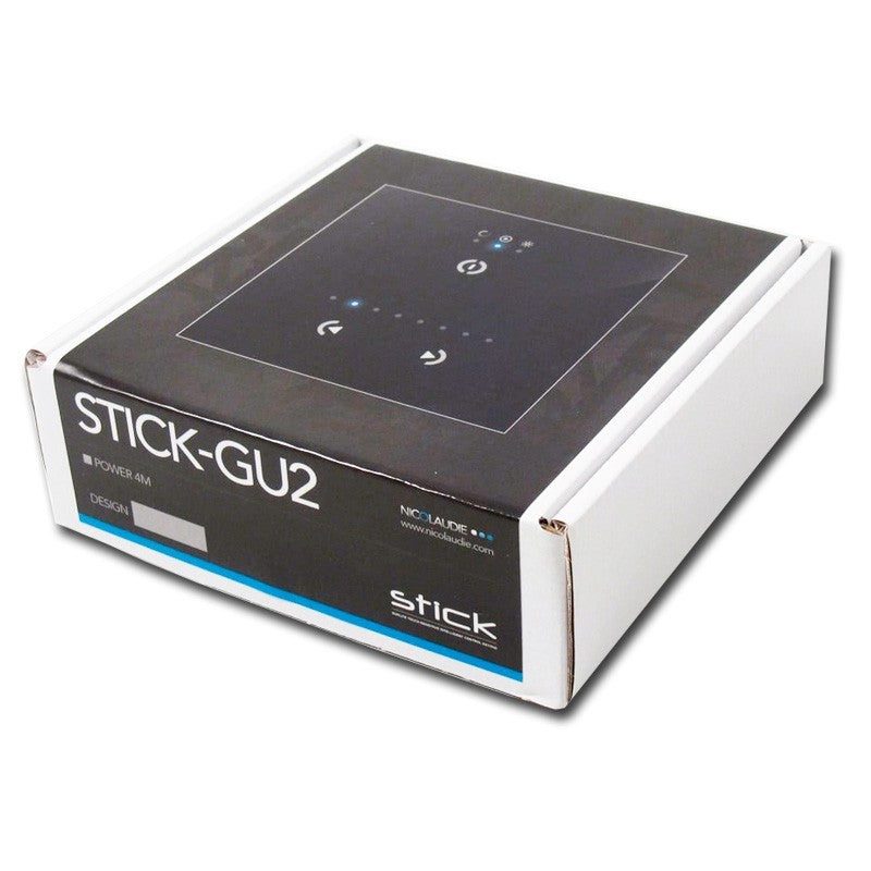 Triton Blue STICK-GU2B - Controlador DMX Táctil de Pared 128 Canales Blanco - Tempo Shop