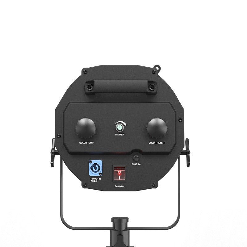 Triton Blue T-FOLLOW-330 Saturn 330 - Cañón de seguimiento LED 330W con zoom 5º–10º, flightcase y trípode - Tempo Shop
